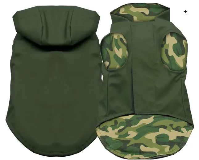Hooded Lined Raincoats for Small to Medium Dogs and Cats