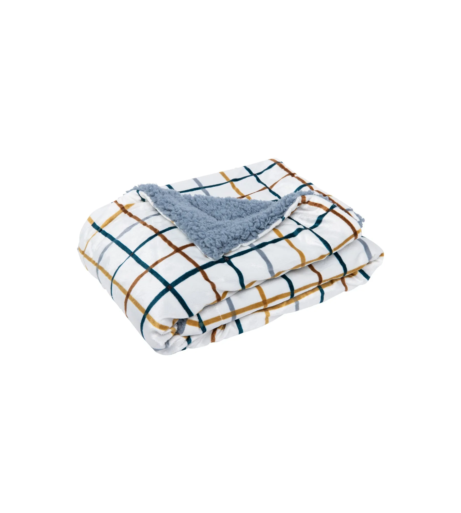 Minky Blanket (Grid Design)